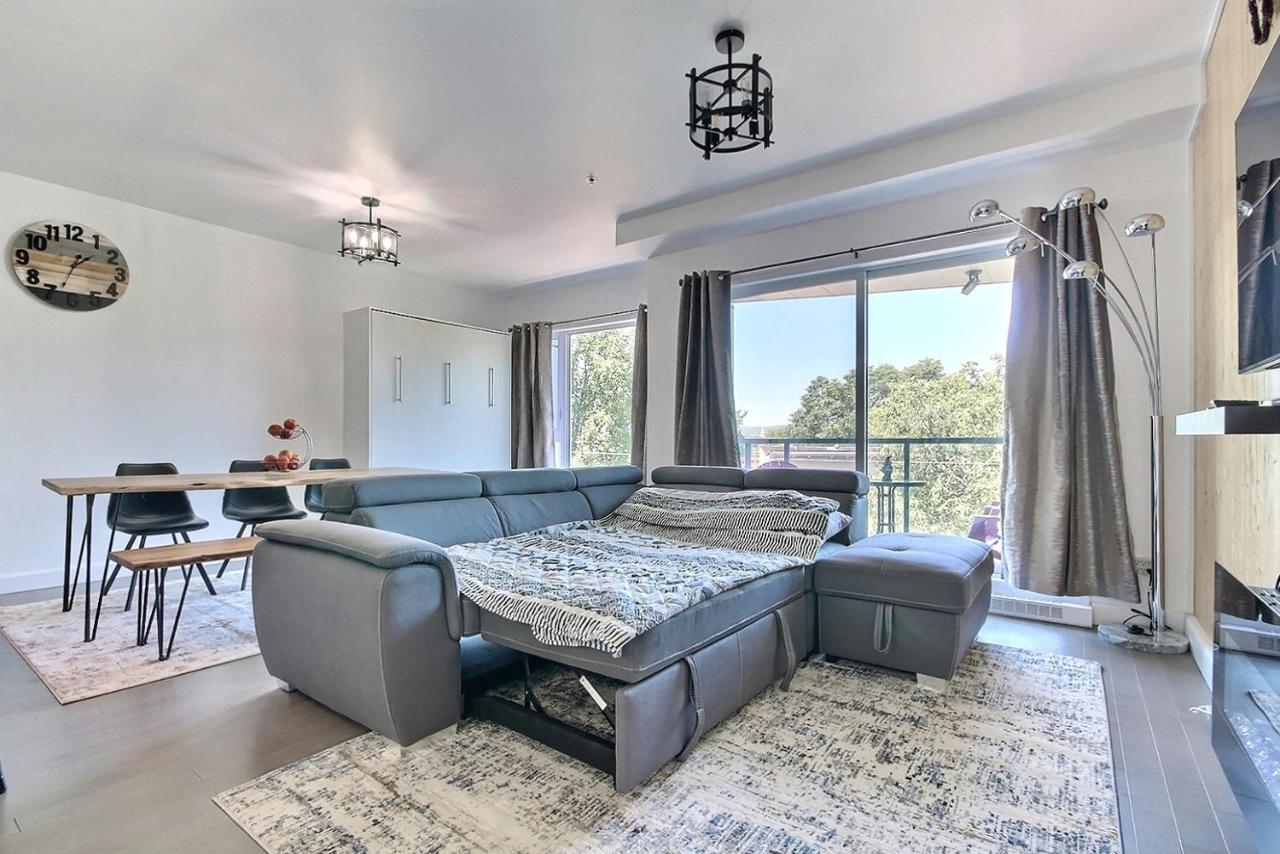 Good Vibes Only -Modern And Spacious 2 Bedroom Condo 4 Beds Free Parking, Gym Ville de Québec Extérieur photo