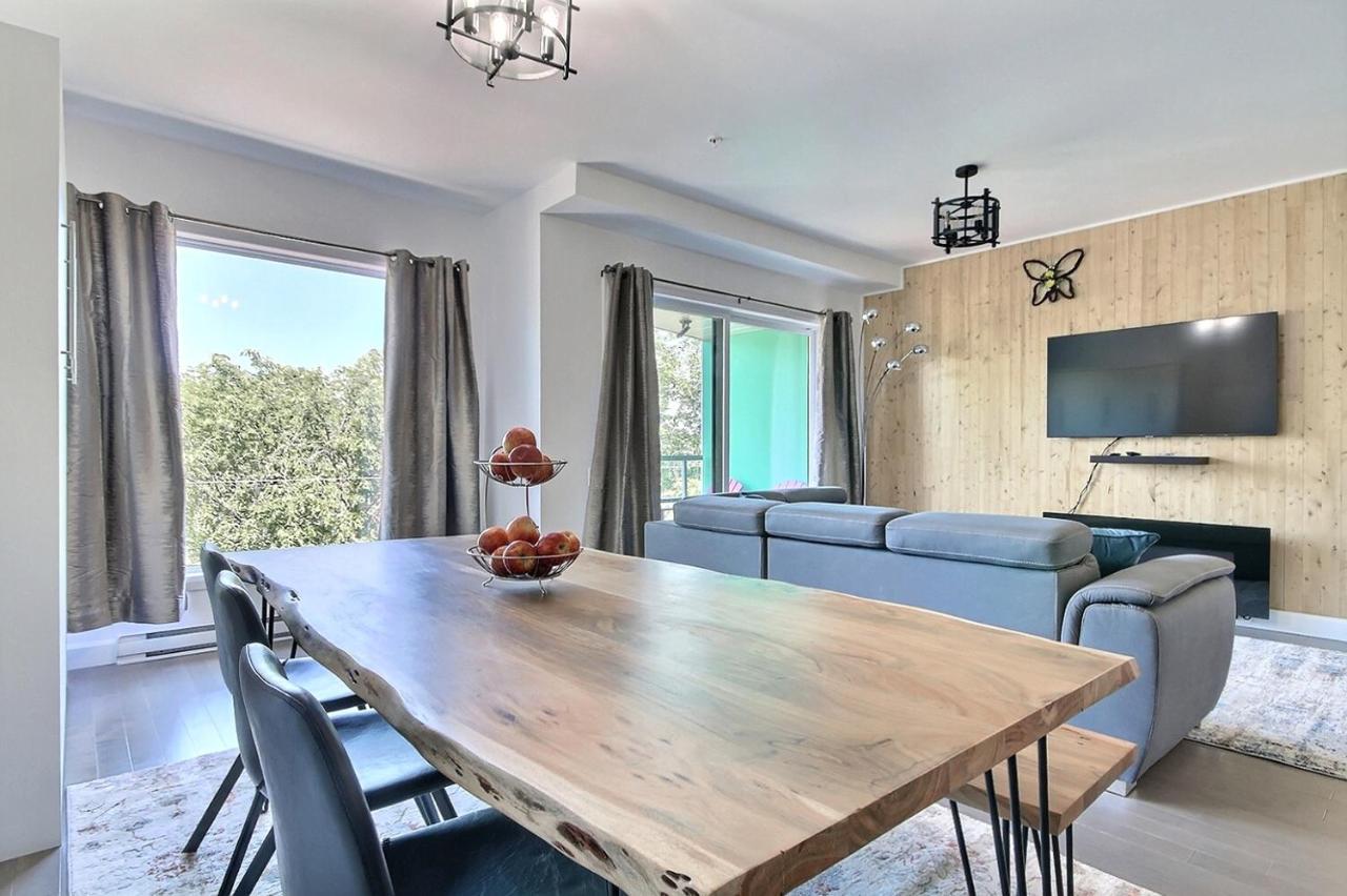 Good Vibes Only -Modern And Spacious 2 Bedroom Condo 4 Beds Free Parking, Gym Ville de Québec Extérieur photo