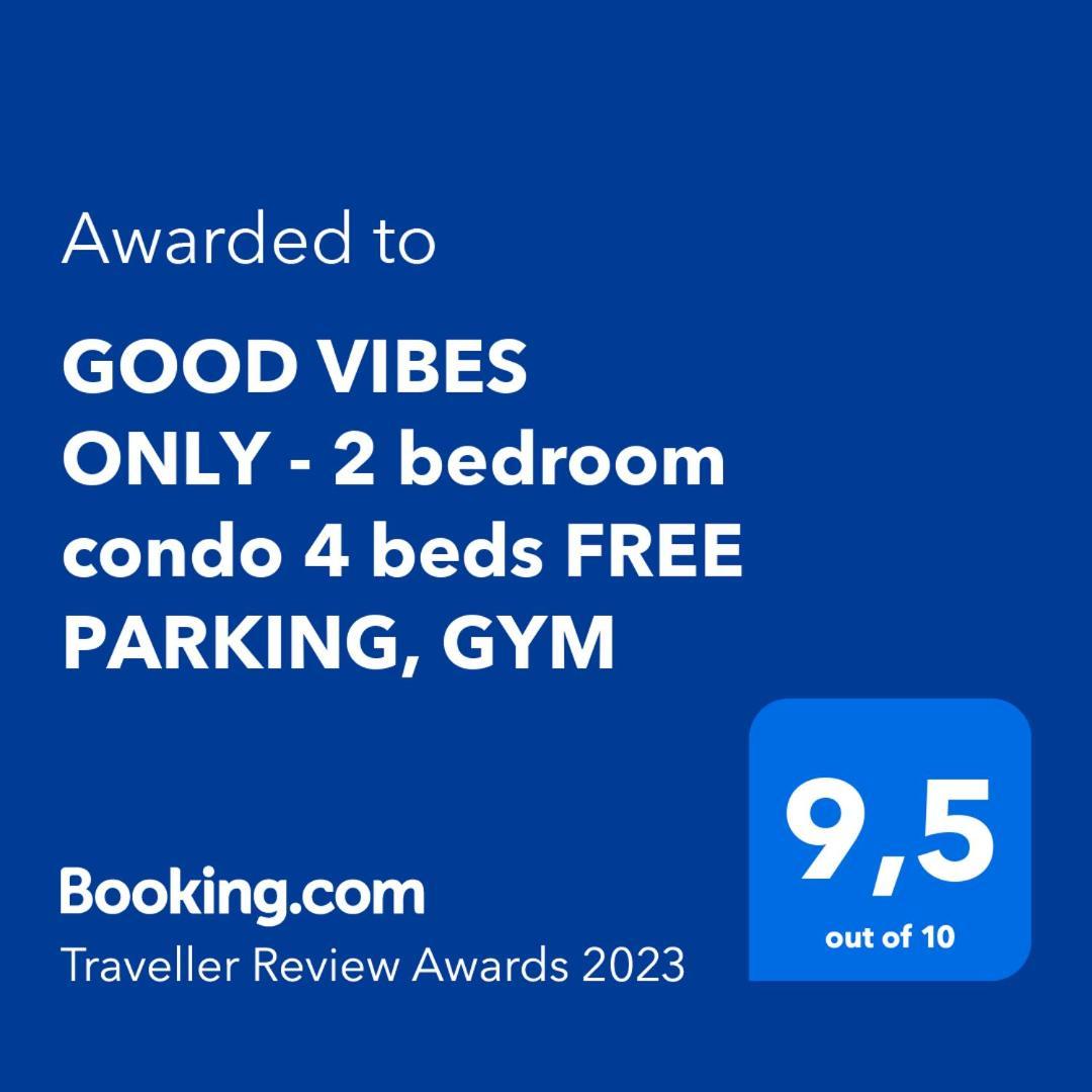 Good Vibes Only -Modern And Spacious 2 Bedroom Condo 4 Beds Free Parking, Gym Ville de Québec Extérieur photo